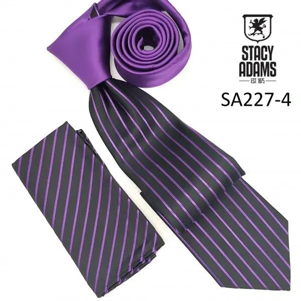 Stacy Adams Vertical Pinstripe Tie Set Stacy Adams