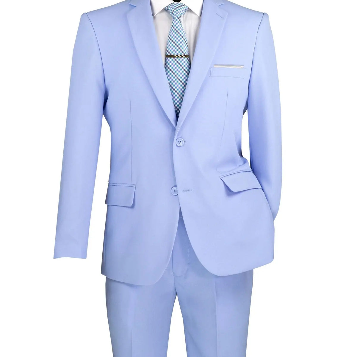 2-Piece Basic Slim Fit M & R Clothing