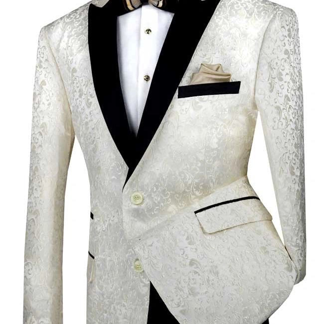 Men's Regular Fit Fancy Pattern Blazer
