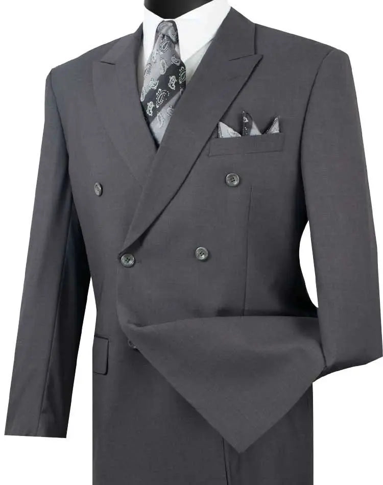 2-Piece Double Breasted Classic Fit Suit M & R Clothing