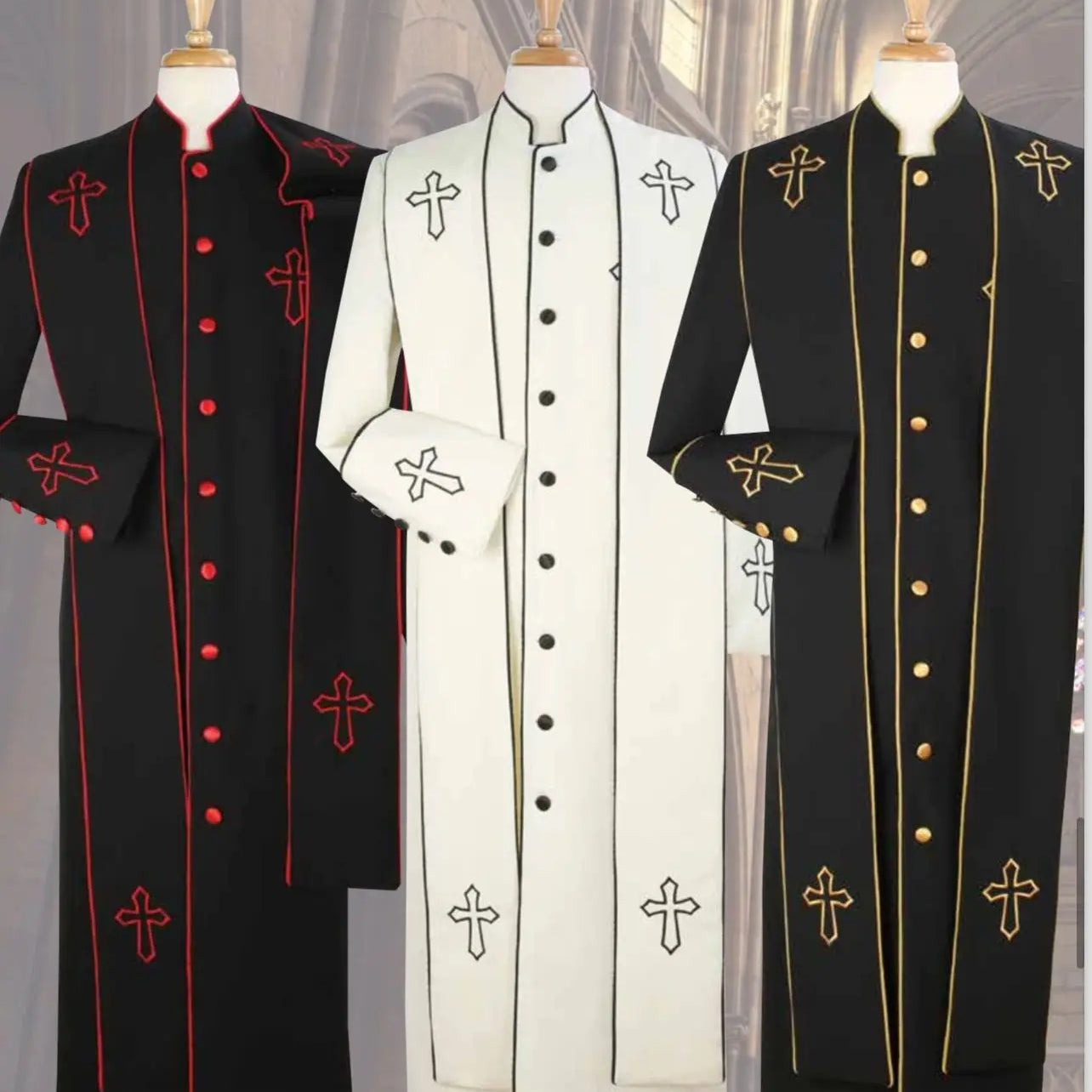 Men’s Cassock Style Robe M & R Clothing
