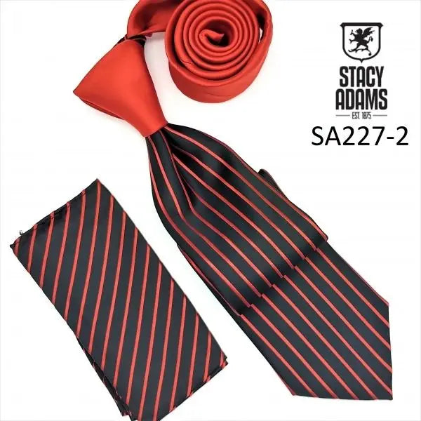 Stacy Adams Vertical Pinstripe Tie Set Stacy Adams