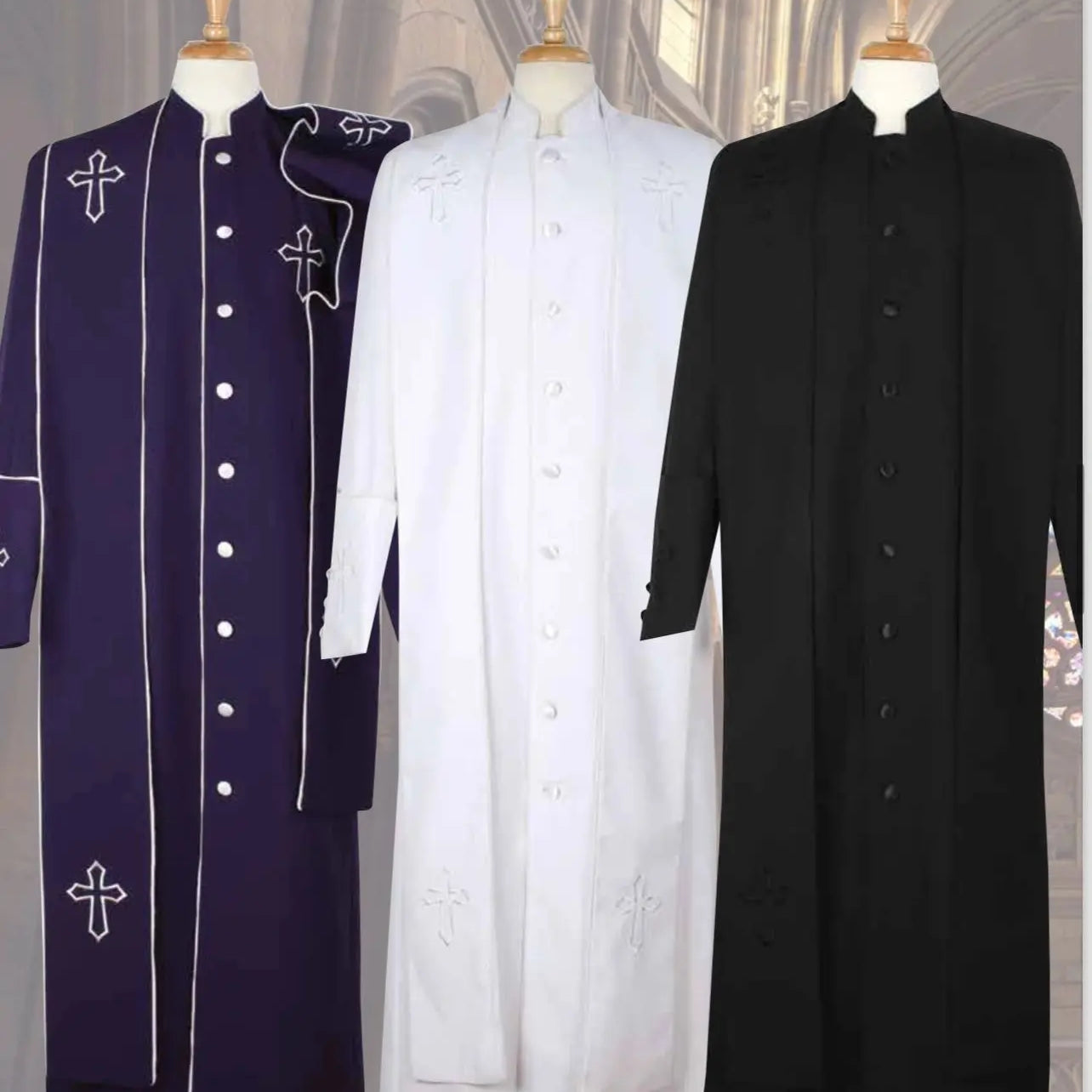 Men’s Cassock Style Robe M & R Clothing