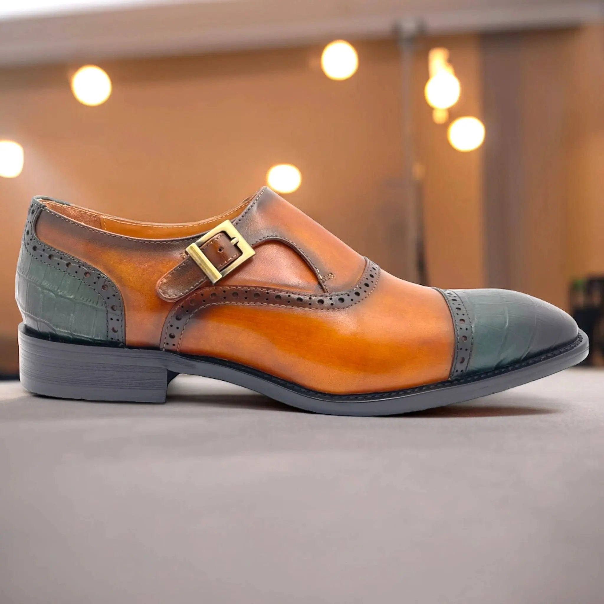 Mitry Augustino Two-Toned Men Dress Shoe Augustino