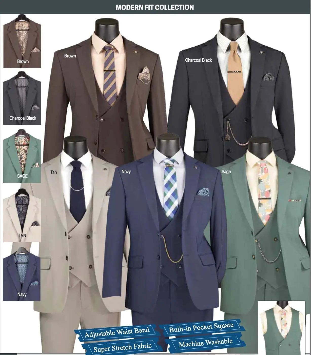 New Fall Double Breast Collection M & R Clothing