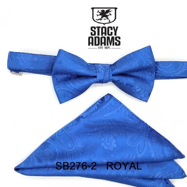 Stacy Adams Paisley Bow Tie Set