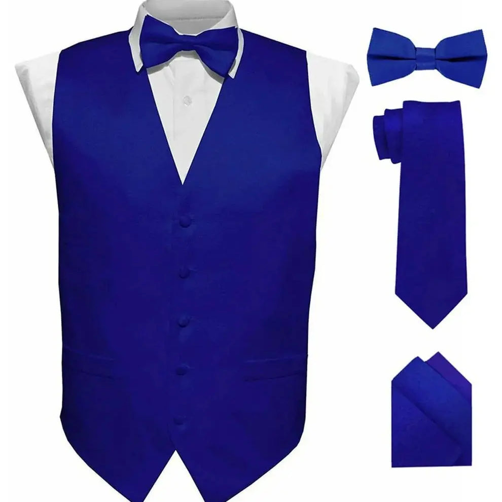 Solid Vest Sets M & R Clothing