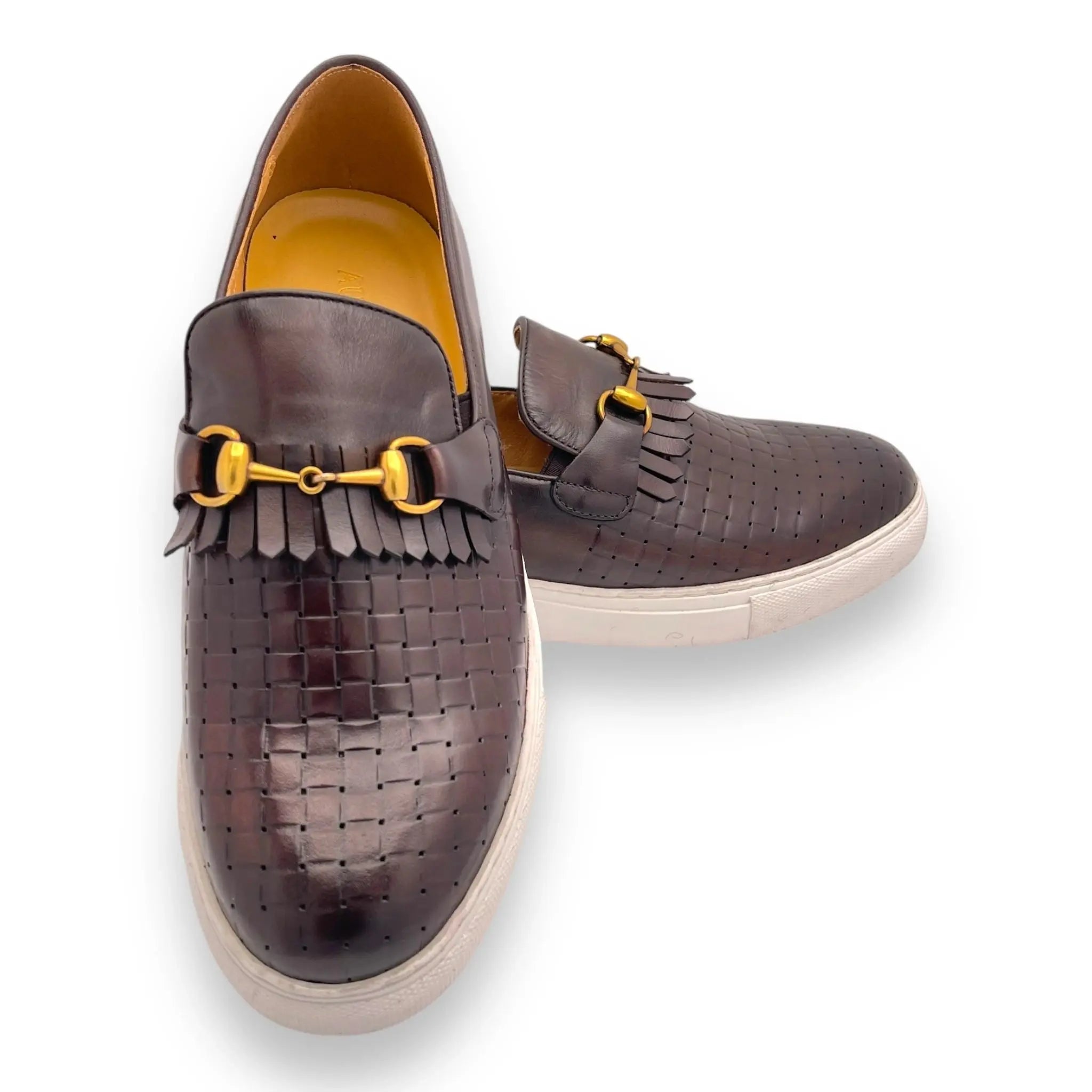 The Taylor Augustino Horese Bit Buckle Loafer Augustino