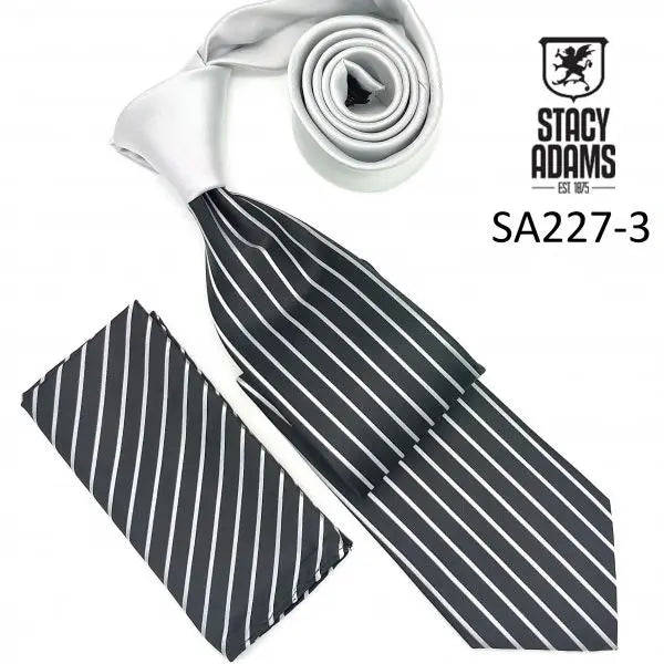 Stacy Adams Vertical Pinstripe Tie Set Stacy Adams