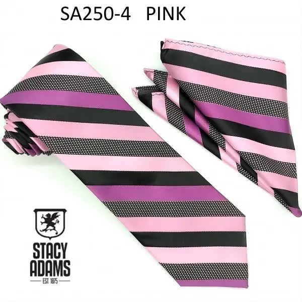 Stacy Adams Stripe Tie Set Stacy Adams