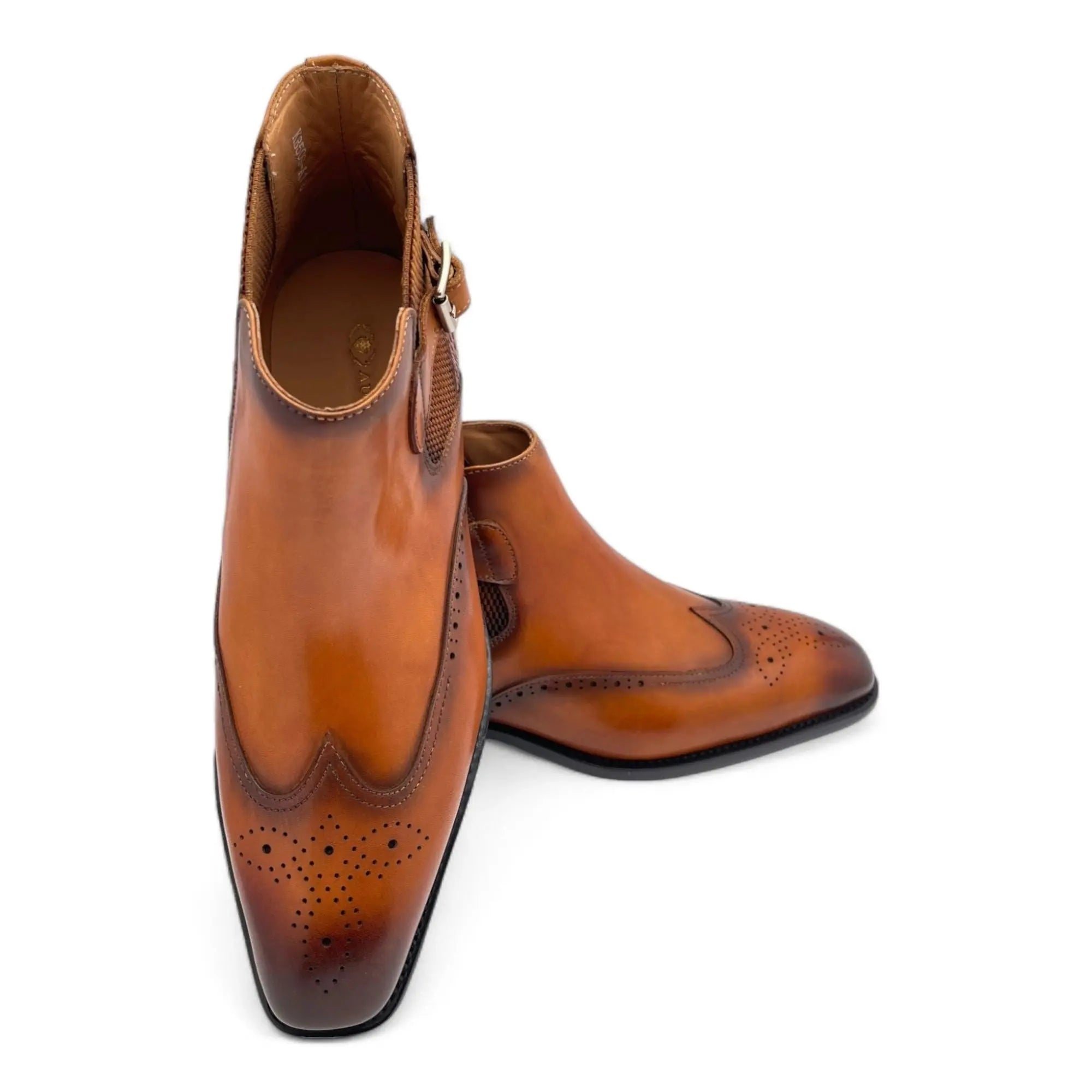 Nari Augustino Leather Men Ankle Boots Augustino