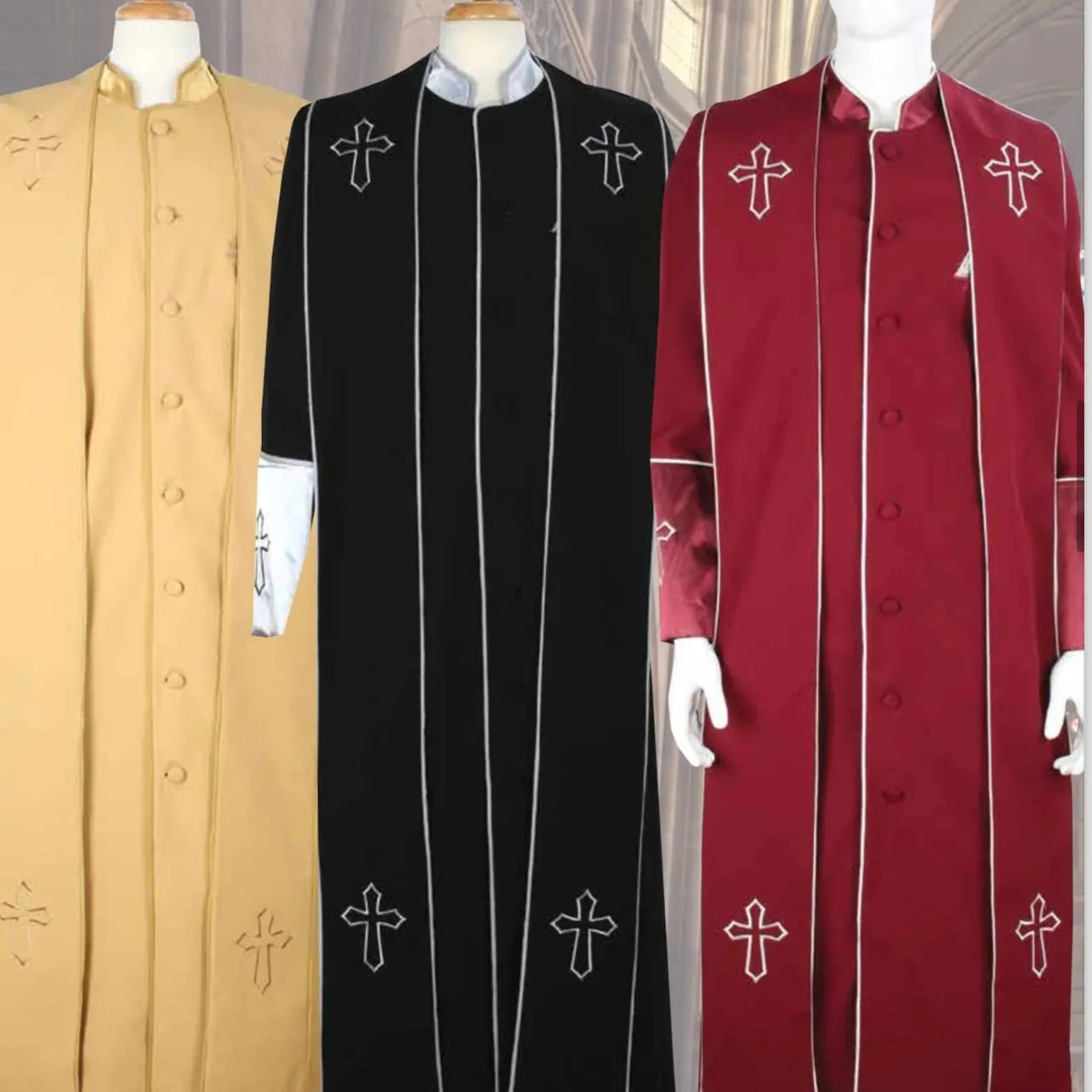 Men’s Cassock Style Robe M & R Clothing