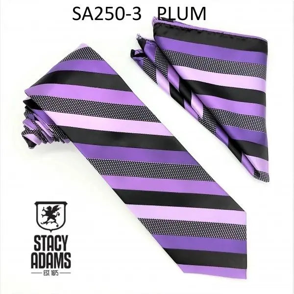 Stacy Adams Stripe Tie Set Stacy Adams