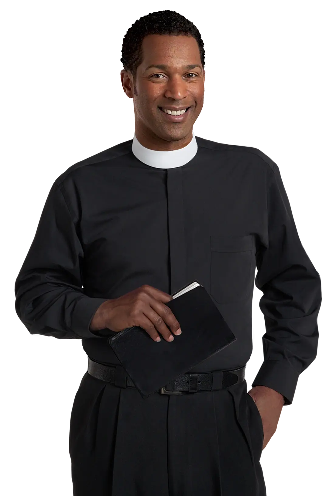 Men Full Roman Collar Clergy Shirt M & R Clothing