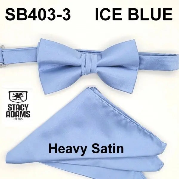 Stacy Adams Solid Bowtie Set HS Stacy Adams