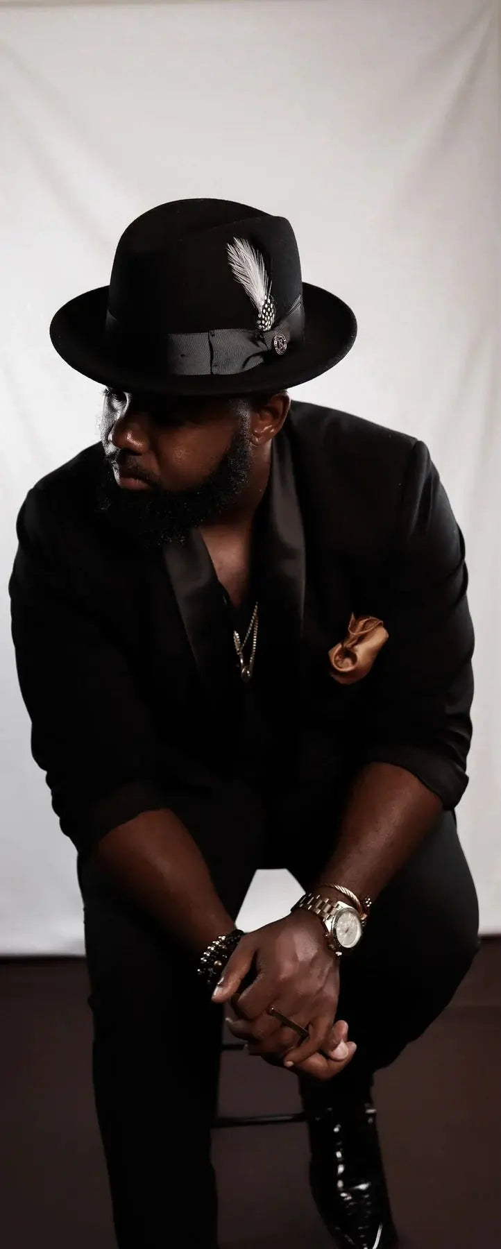 CHICAGO Fedora Hat by Bruno Capello M & R Clothing