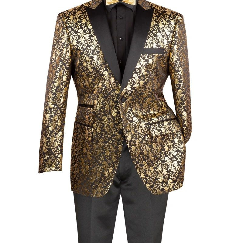 Men's Regular Fit Fancy Pattern Blazer