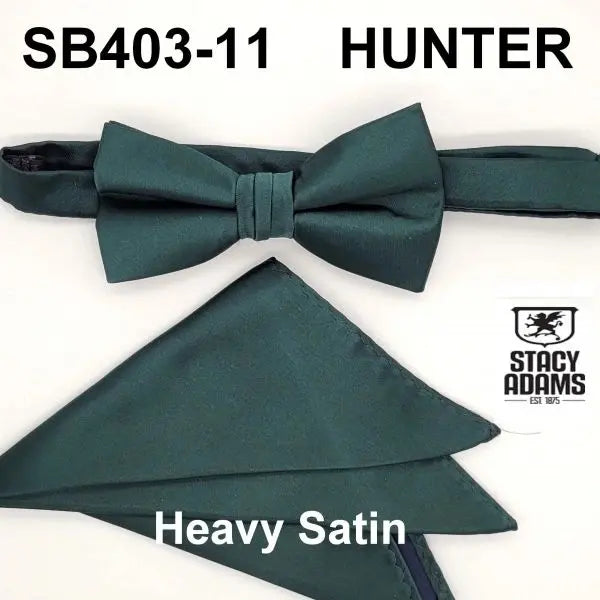 Stacy Adams Solid Bowtie Set HS Stacy Adams