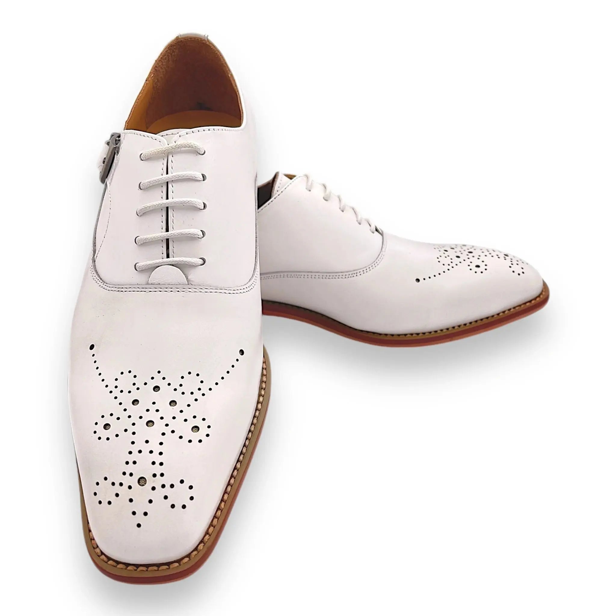 George Augustino Men Leather Buckle Shoe Augustino
