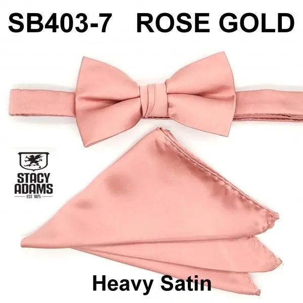 Stacy Adams Solid Bowtie Set HS Stacy Adams