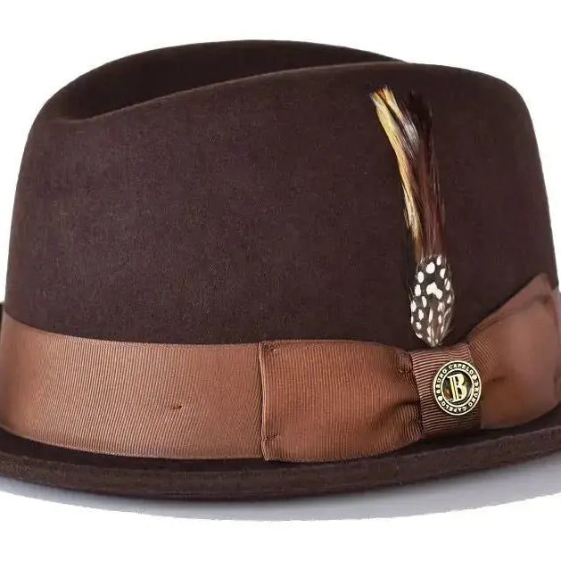 CHICAGO Fedora Hat by Bruno Capello M & R Clothing