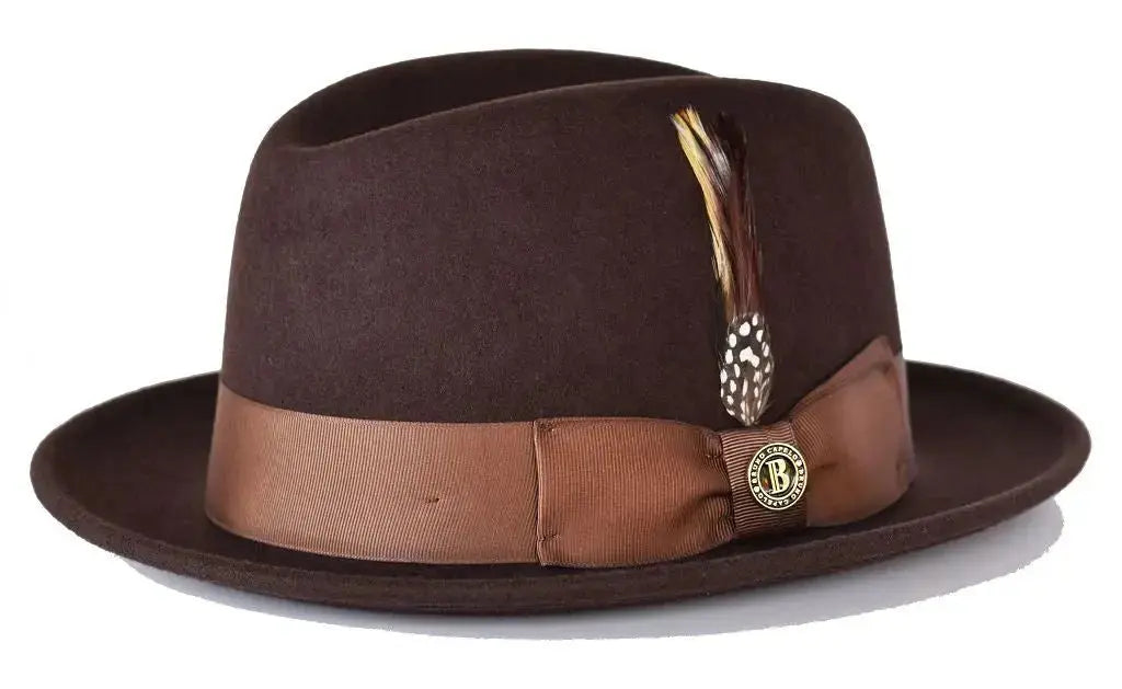 CHICAGO Fedora Hat by Bruno Capello M & R Clothing
