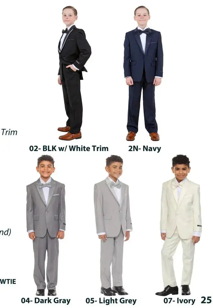 Boys Suits and Tuxedos M & R Clothing
