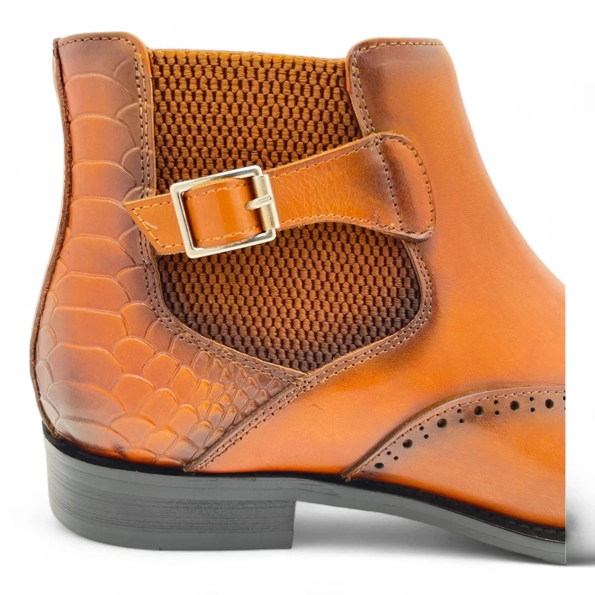 Nari Augustino Leather Men Ankle Boots Augustino