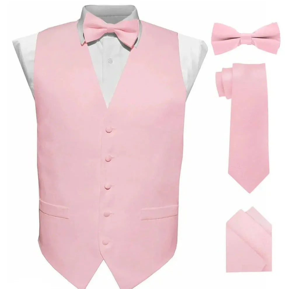Solid Vest Sets M & R Clothing