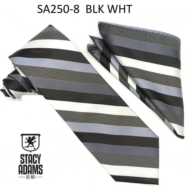 Stacy Adams Stripe Tie Set Stacy Adams