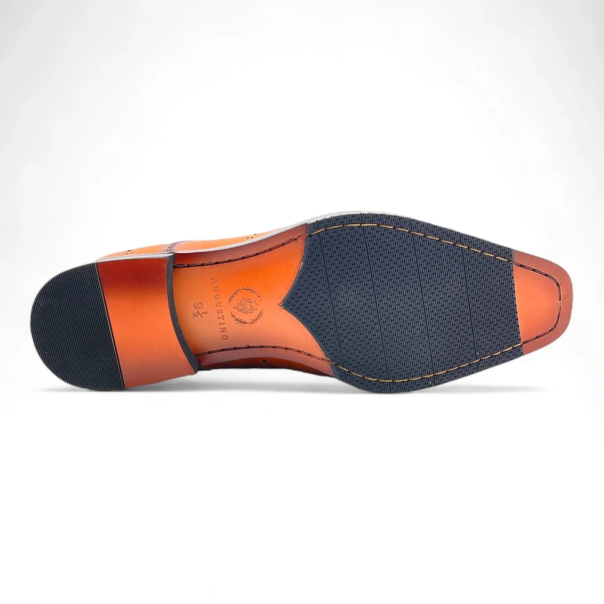 Elias Augustino Men Leather Loafer + Horsebit Buckle Augustino