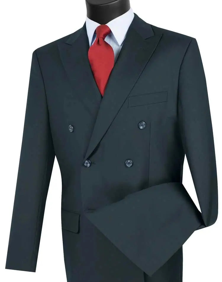 2-Piece Double Breasted Classic Fit Suit M & R Clothing