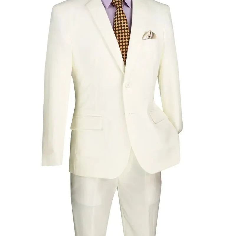 2-Piece Basic Slim Fit M & R Clothing