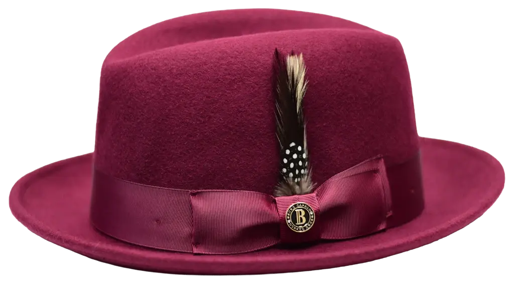 CHICAGO Fedora Hat by Bruno Capello M & R Clothing