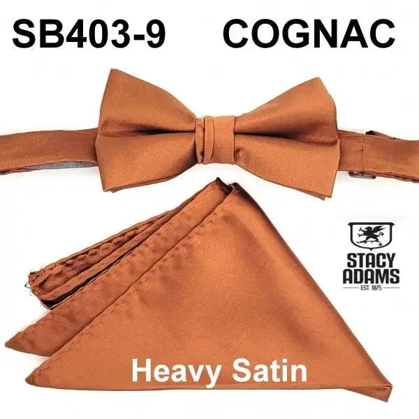 Stacy Adams Solid Bowtie Set HS Stacy Adams