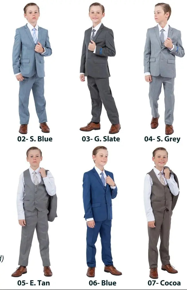Boys Suits and Tuxedos M & R Clothing