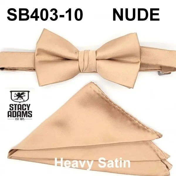 Stacy Adams Solid Bowtie Set HS Stacy Adams