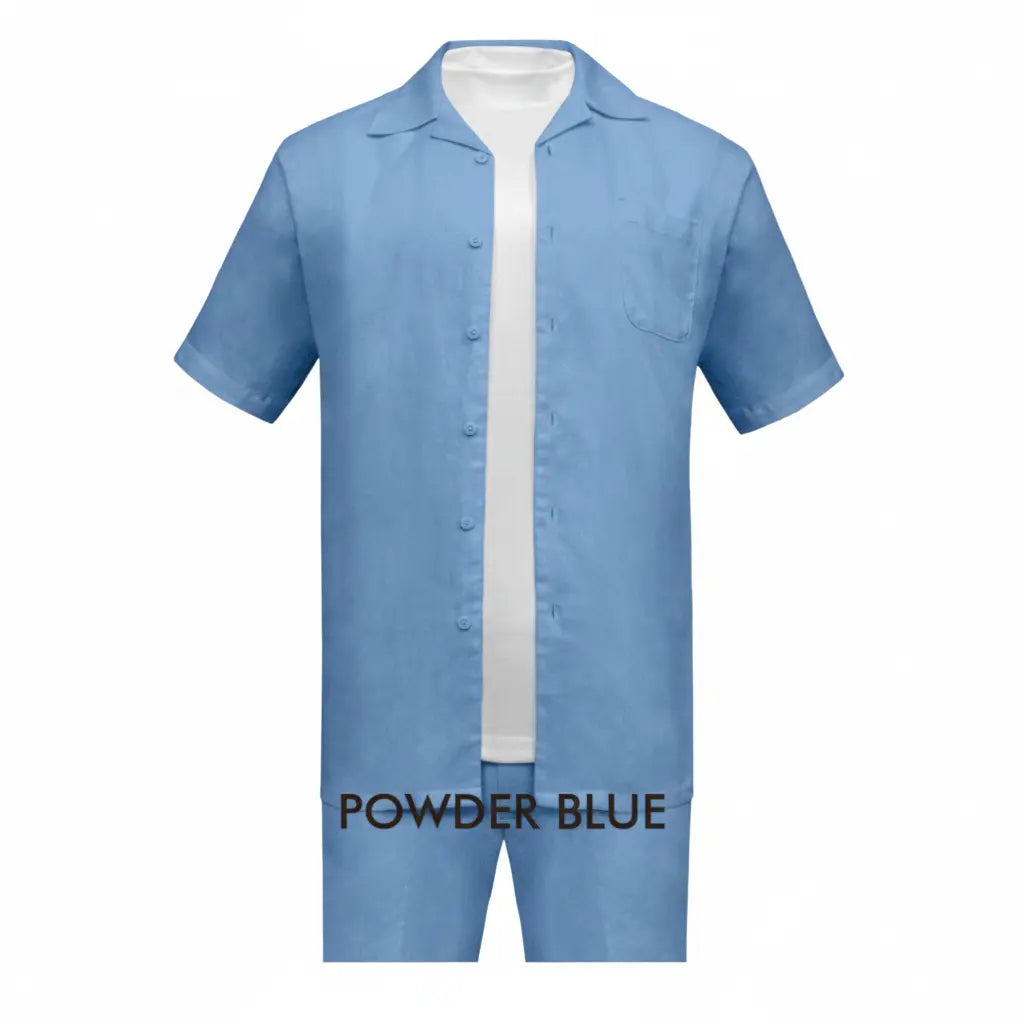 2-Piece Linen Pants Set M & R Clothing