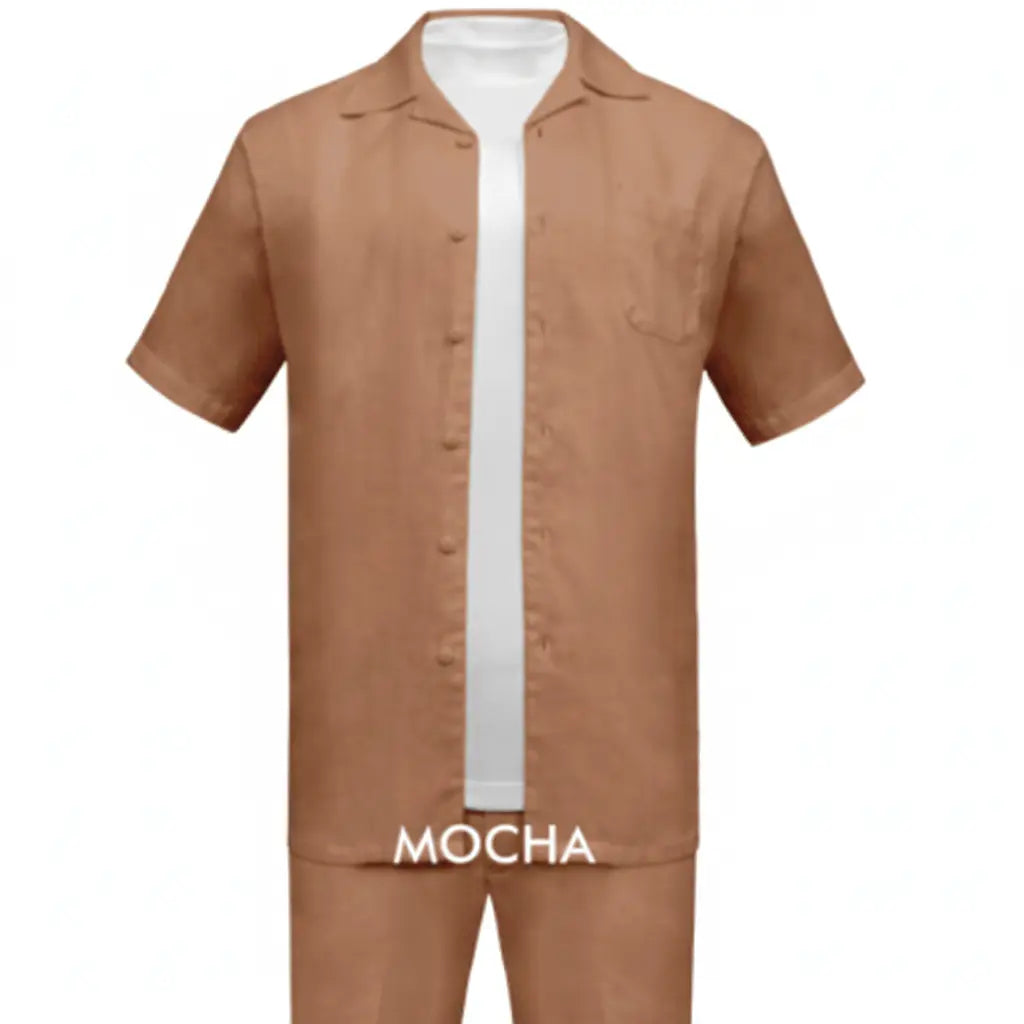 2-Piece Linen Pants Set M & R Clothing