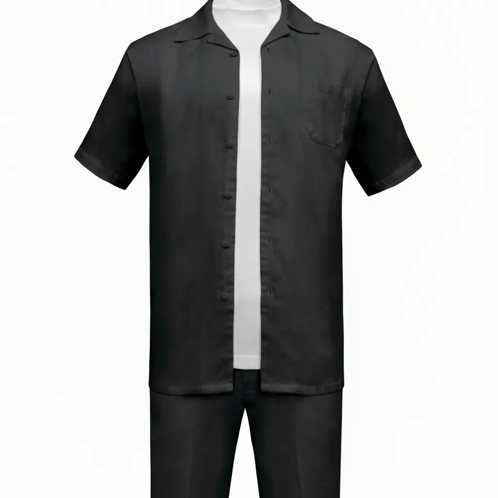 2-Piece Linen Pants Set M & R Clothing