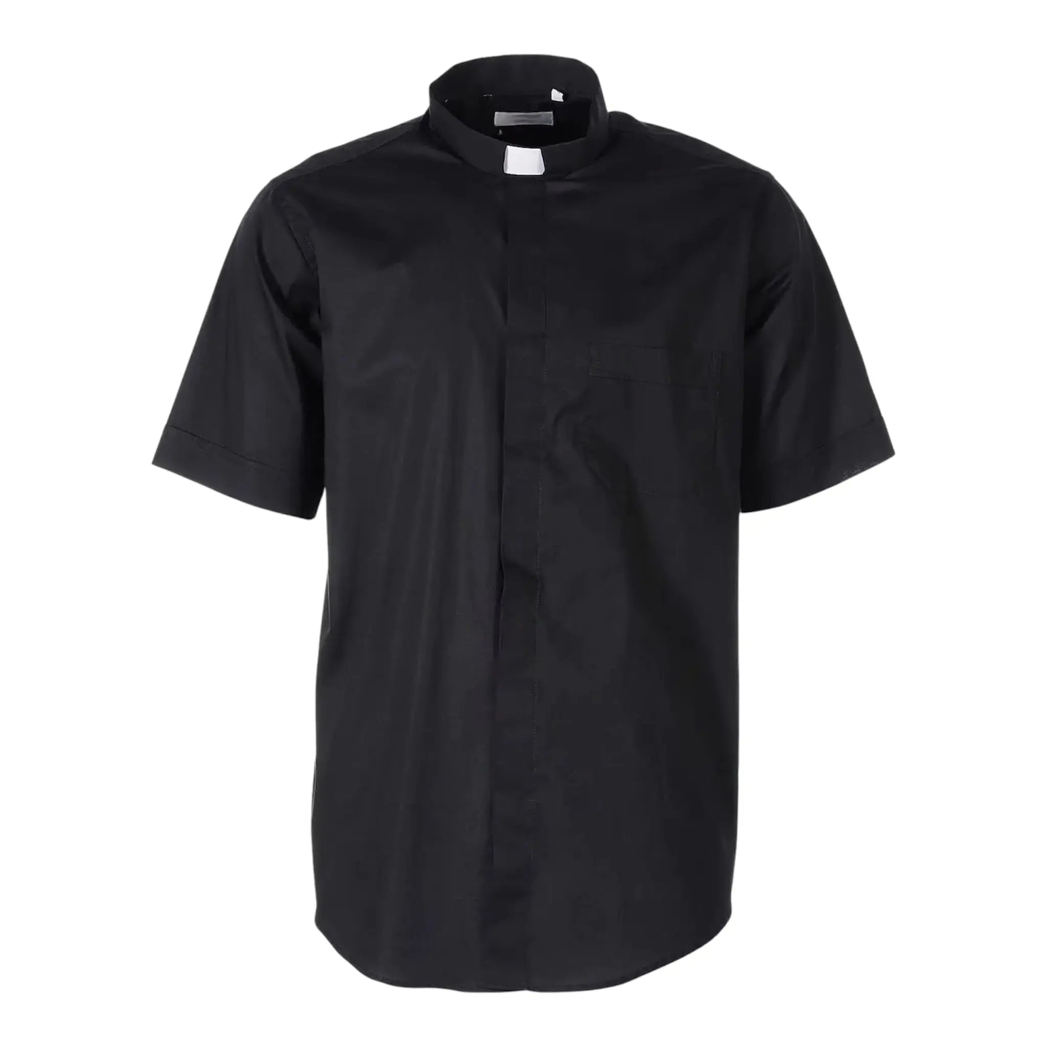 Short Sleeve Men's Tab Clergy Shirt M & R Clothing  M & R Clothing Clergy