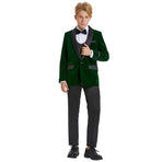 Tazzio Boy's 5pc Velvet Tuxedo Suit Tazzio