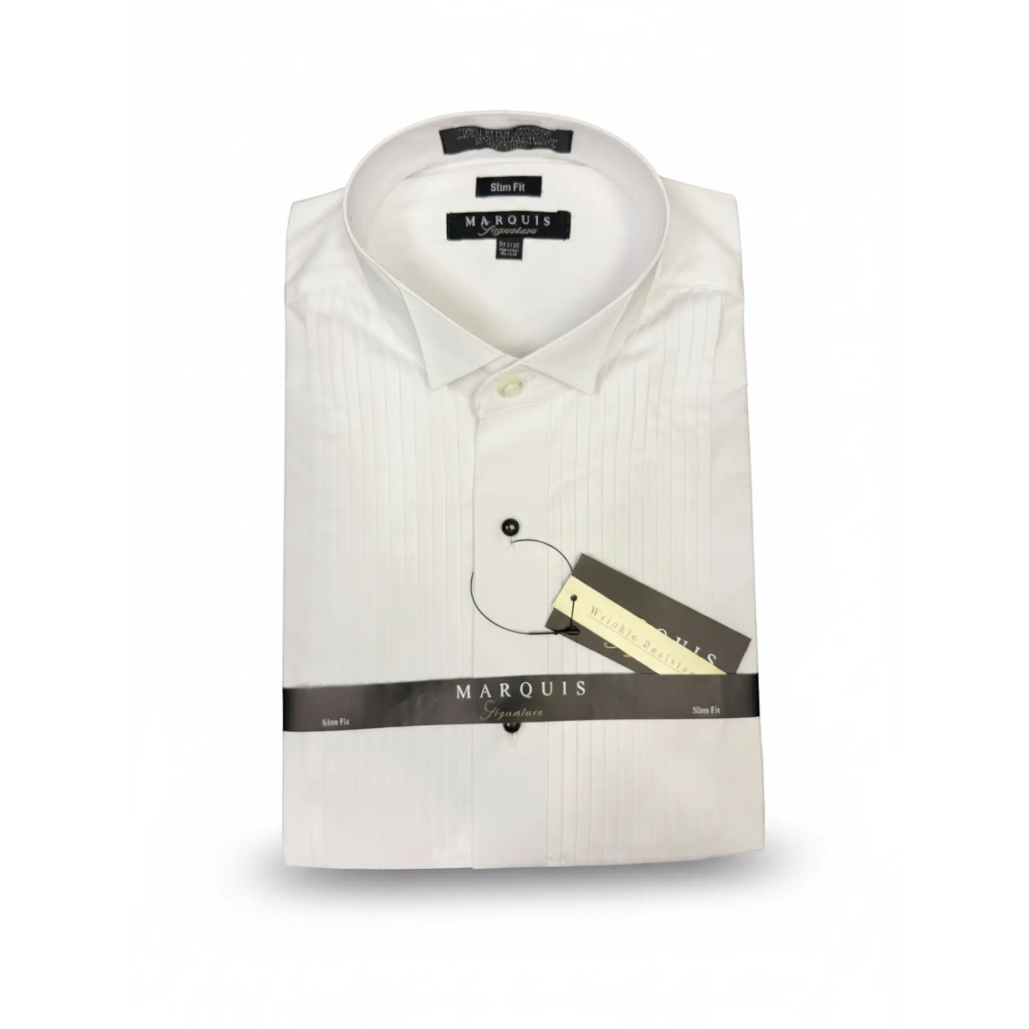 Slim Fit Wing Tip Tuxedo Shirt M & R Clothing  M & R Clothing mens-dress-shirts