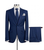 3 Piece Peak Lapel One Button with Double Breast Vest