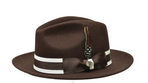 Angelo Men's Fedora by Bruno Capelo