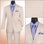 Modern Fit Seersucker 2 piece Men's Suit