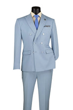 2 Piece Double Breasted Slim Fit Flex Suit M & R Clothing