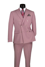 2 Piece Double Breasted Slim Fit Flex Suit M & R Clothing