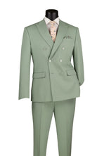 2 Piece Double Breasted Slim Fit Flex Suit M & R Clothing
