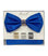 Bow Tie and Pocket Square Set with Rings